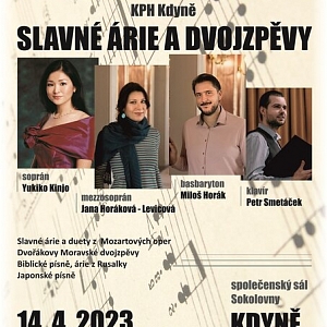 
1. koncert KPH: Slavné árie a dvojzpěvy