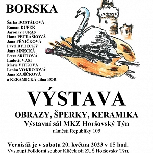 VÝSTAVA - OBRAZY, ŠPERKY, KERAMIKA