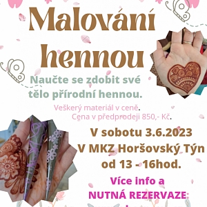 MALOVÁNÍ HENNOU