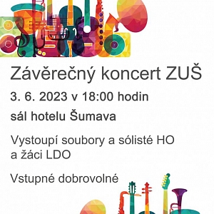 ZÁVĚREČNÝ KONCERT ZUŠ