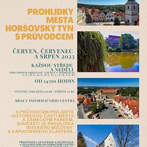 PROHLÍDKY MĚSTA HORŠOVSKÝ TÝN S PRŮVODCEM