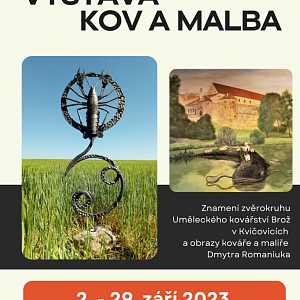 Výstava KOV a MALBA