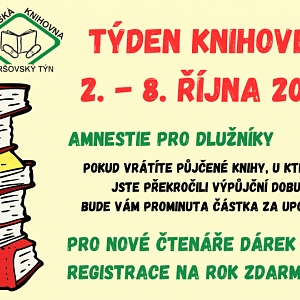 TÝDEN KNIHOVEN