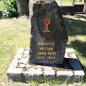 Draženov - pomník Mistra Jana Husa
