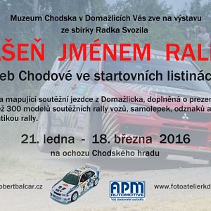 Výstava "Vášeň jménem rally"