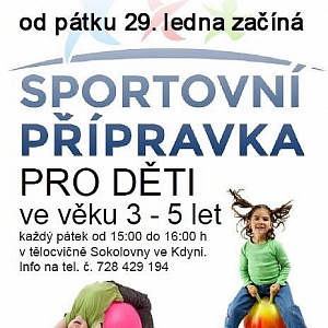 Sportovní přípravka pro děti 3-5 let 